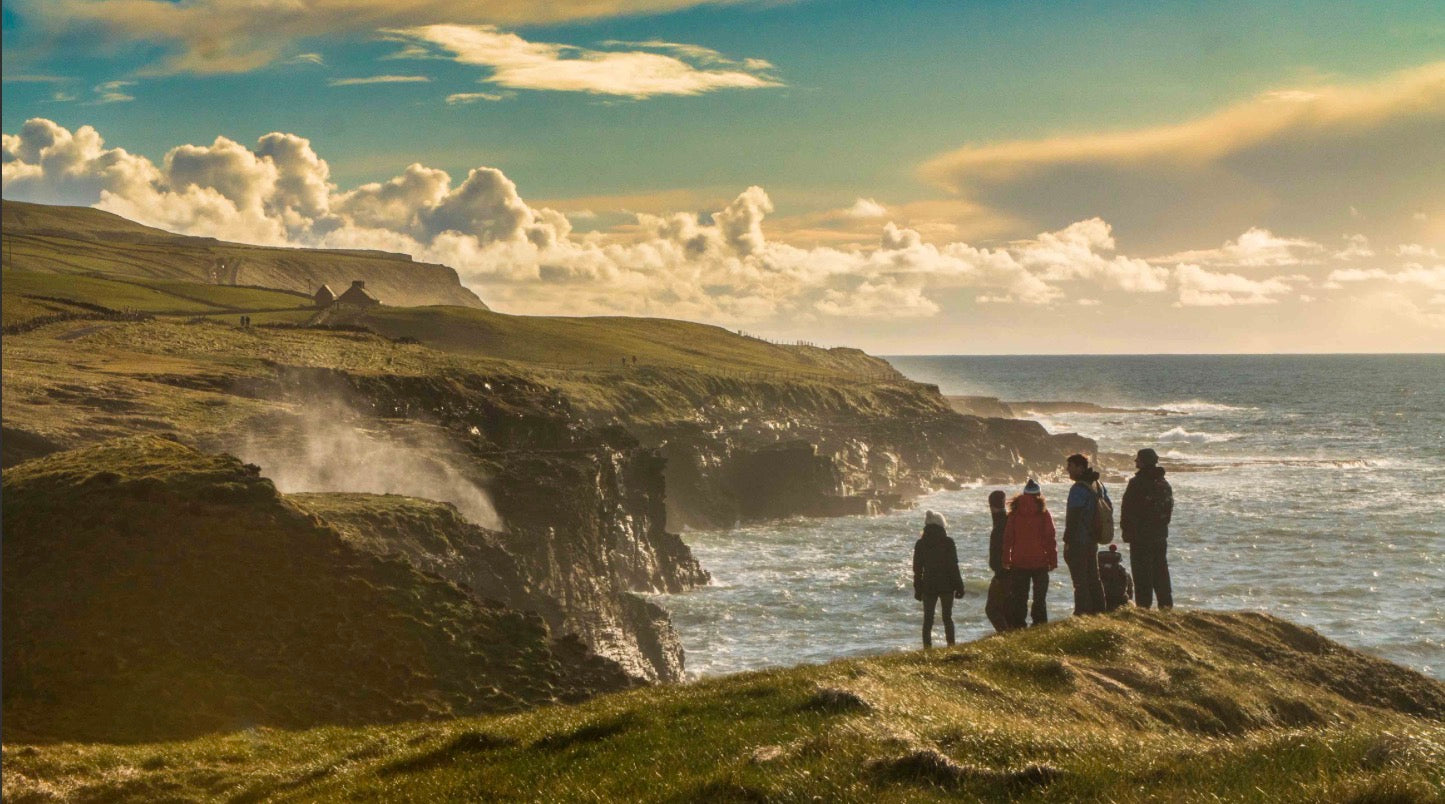 Cliffs of Moher Hike from Doolin back to the retreat