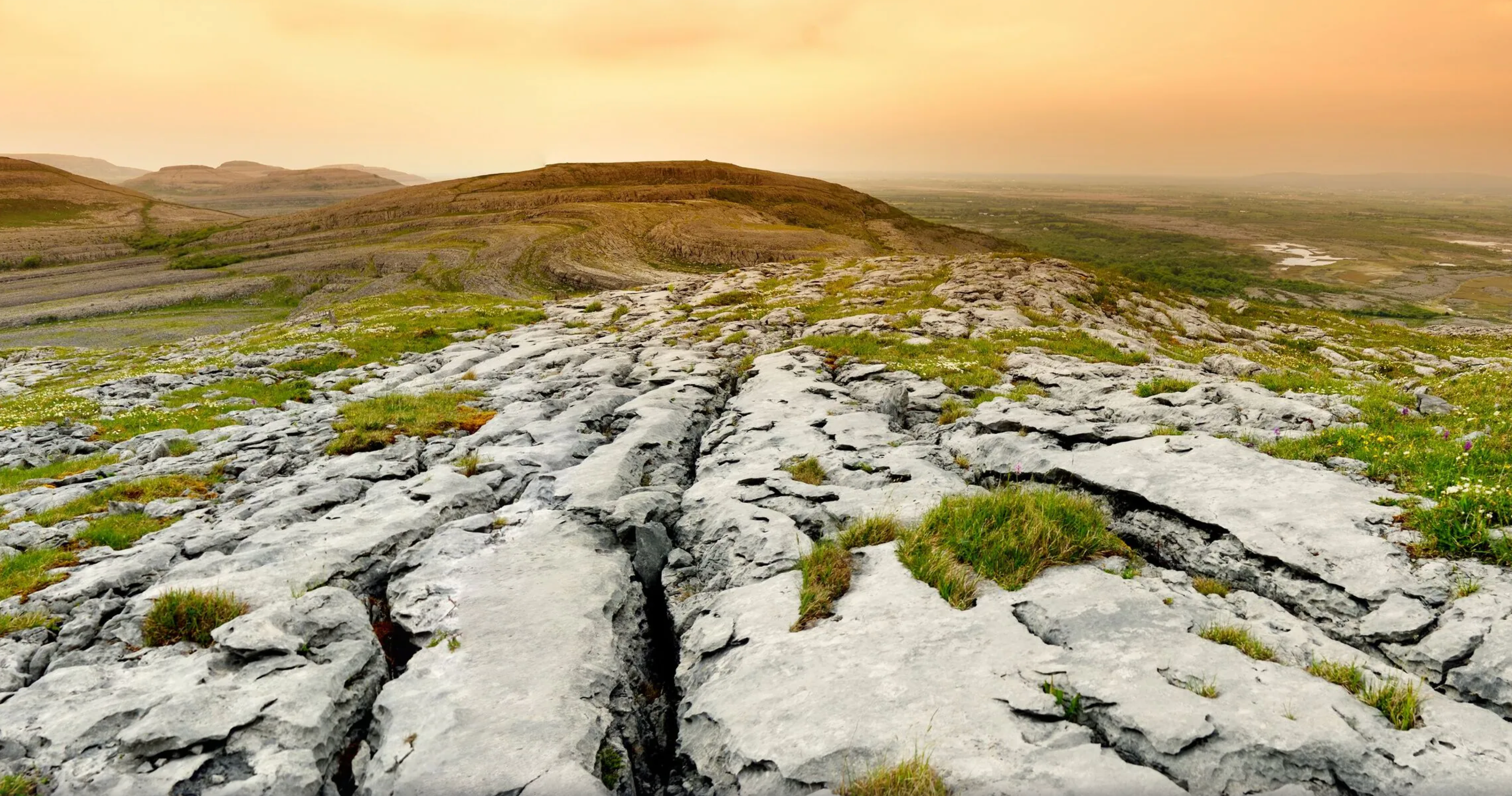 Burren, Dunguaire Castle and Galway City tour
